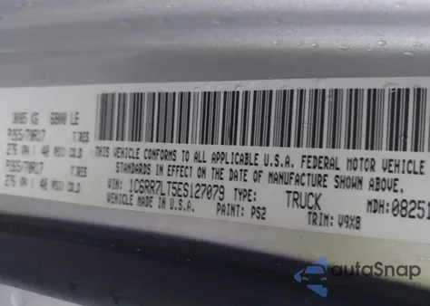 2014 Ram 1500 Slt из США, поврежденный, VIN 1C6RR7LT5ES127079